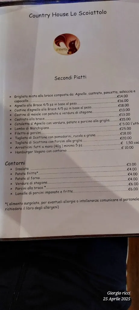 Menu_Country House Lo Scoiattolo_Montorio al Vomano_immagine_2