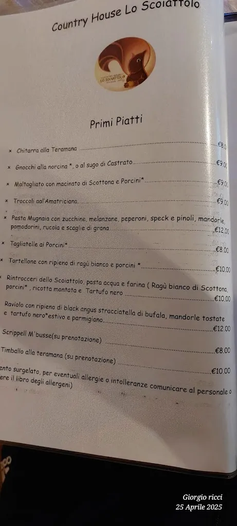 Menu_Country House Lo Scoiattolo_Montorio al Vomano_immagine_3