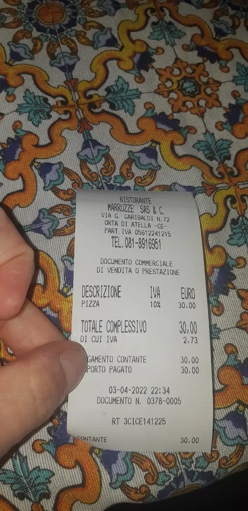 Alessandro Monfregola_Marruzze'Sas Di Aversano Anna & C._Orta di Atella_reseña