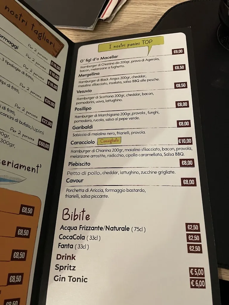 Menu_O' Figlio D'o' Macellar - Braceria & Vineria_Orta di Atella_image_2