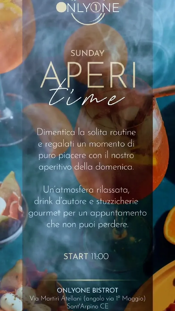 Menu_Onlyone Bistrot_Orta di Atella_immagine_1