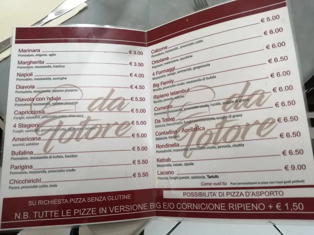 Giuseppe Mandarano_Bar Ristorante Pizzeria da Totore_Paternopoli_review