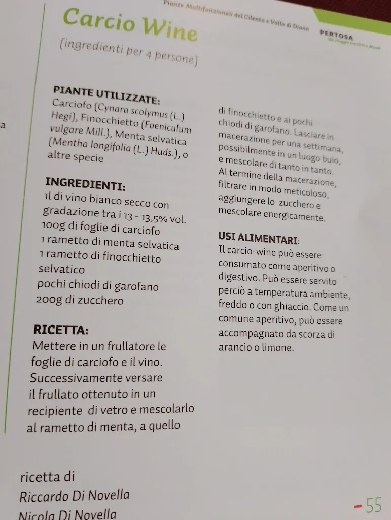 Menu_Hotel Ristorante 