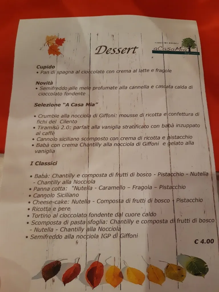 Menu_A Casa Mia Ristorante - San Cipriano Picentino_Pezzano-Filetta_image_1