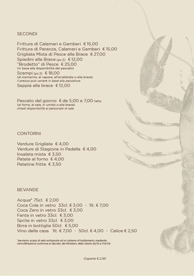 Menu_Osteria del Pesce - Le Palme_Martinsicuro_image_1