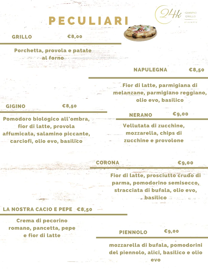 Menu_Pizzeria 24K di Gianpio Grillo_Pignataro Maggiore_immagine_1
