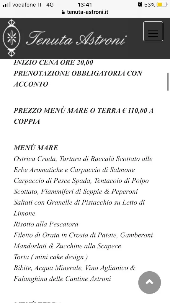 Menu_Tenuta Astroni_Pianura_image_4
