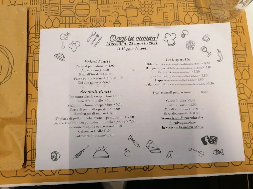 Menu_Il Poggio - Ristorante Pizzeria_Poggioreale_image_1