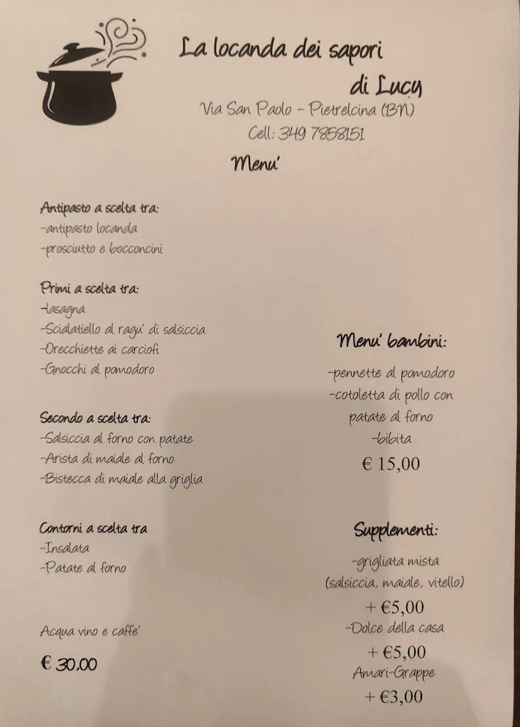 Menu_La Locanda dei sapori di Lucy Rosella_Pietrelcina_image_4