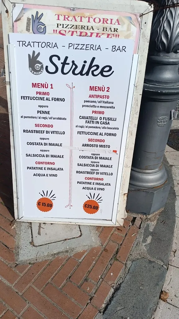 Menu_Ristorante Pizzeria Strike_Pietrelcina_image_1