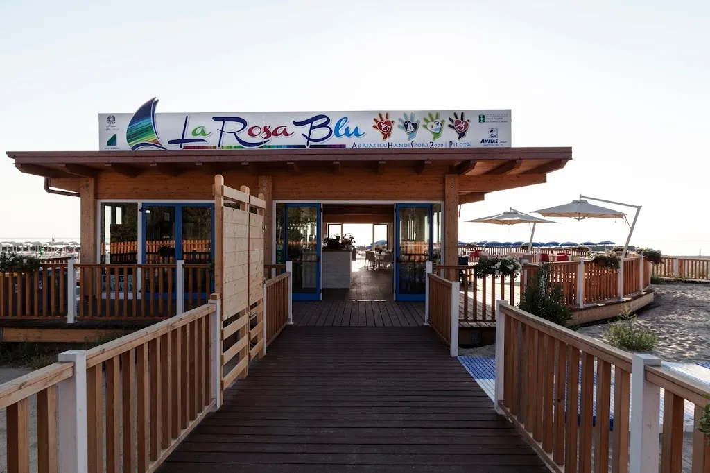 La Rosa Blu restaurant in Martinsicuro