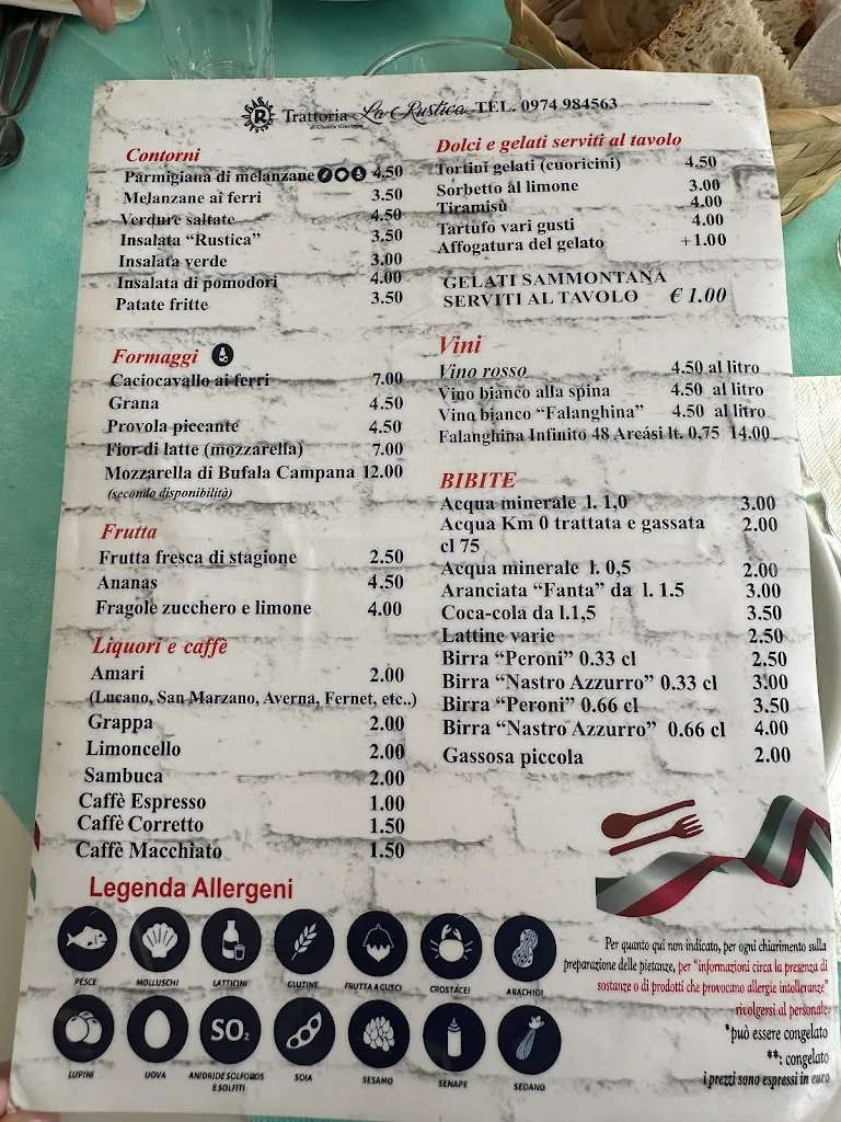 Menu_Trattoria La Rustica_Policastro Bussentino_immagine_1