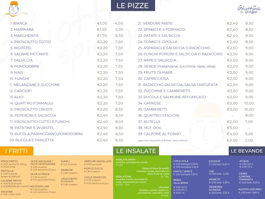 Menu_Pizzeria La Ghiottona in Spiaggia_Martinsicuro_immagine_2