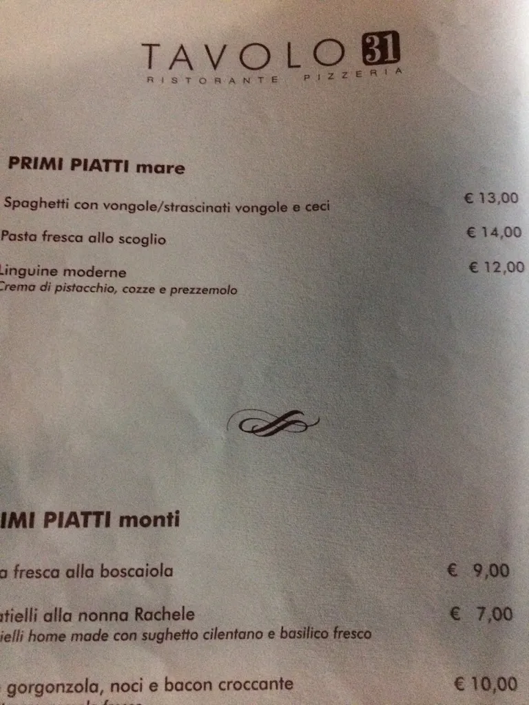 Menu_Tavolo 31 - Ristorante Pizzeria_Policastro Bussentino_image_2