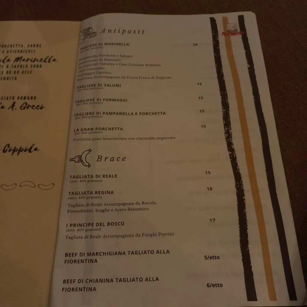 Menu_Braceria Macelleria Agricola Marinella_Pontelatone_image_1