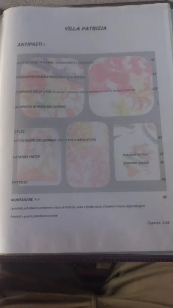 Menu_Villa Patrizia.._Pontelatone_image_3