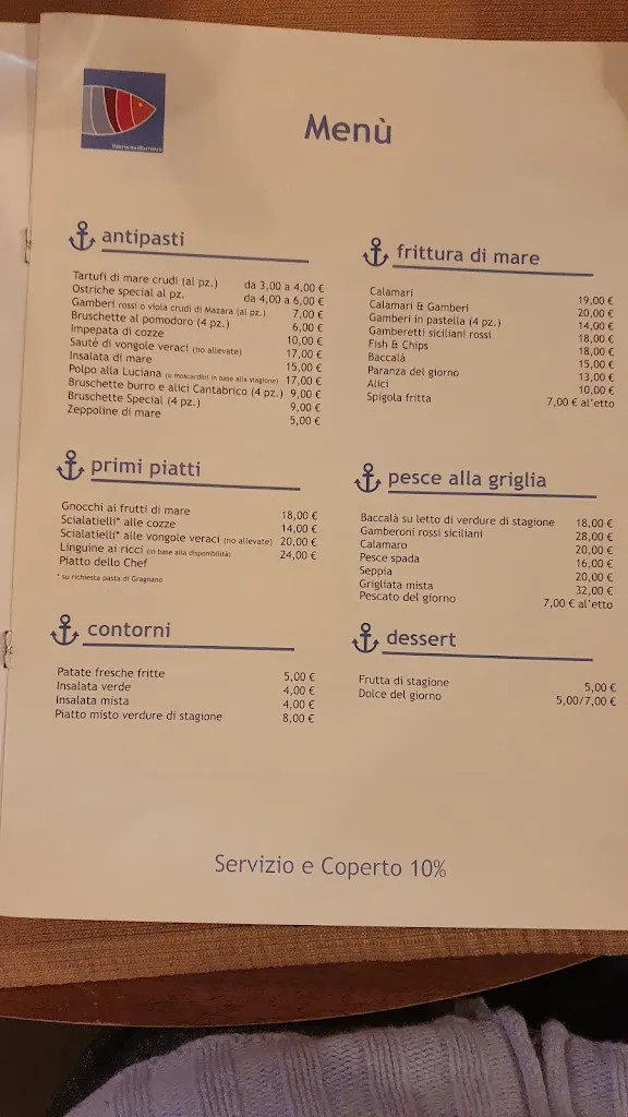 Menu_Friggitoria Osteria Mediterranea_Posillipo_image_2
