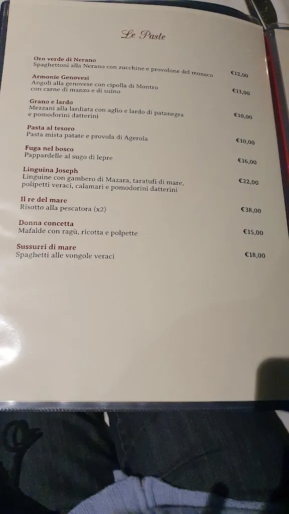 Menu_Joseph Restaurant_Posillipo_image_3