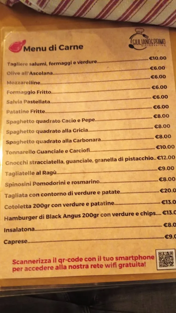 Menü_Bar Giuliano e Primo_Martinsicuro_Bild_2