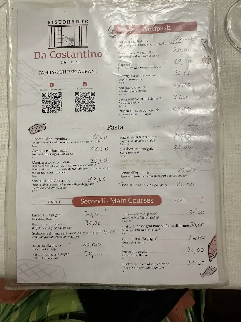 Menu_Ristorante Da Costantino_Positano_image_1