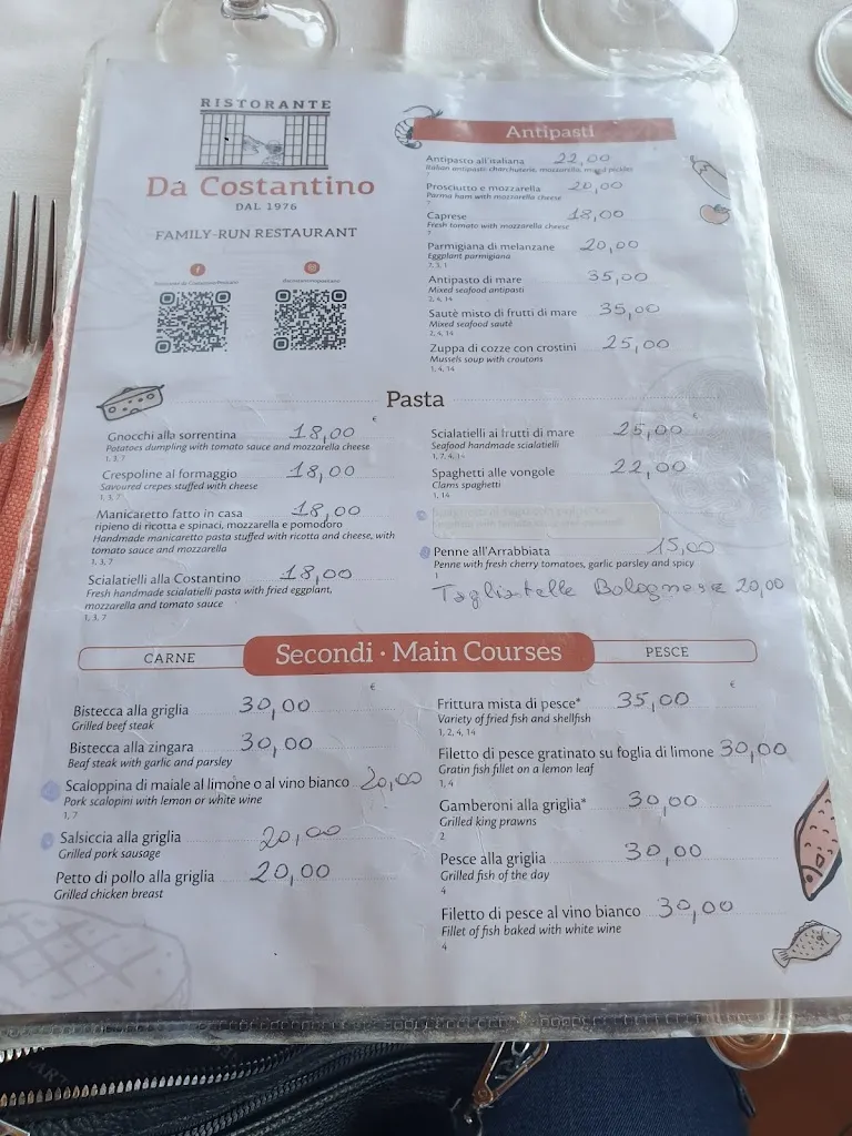 Menu_Ristorante Da Costantino_Positano_image_3