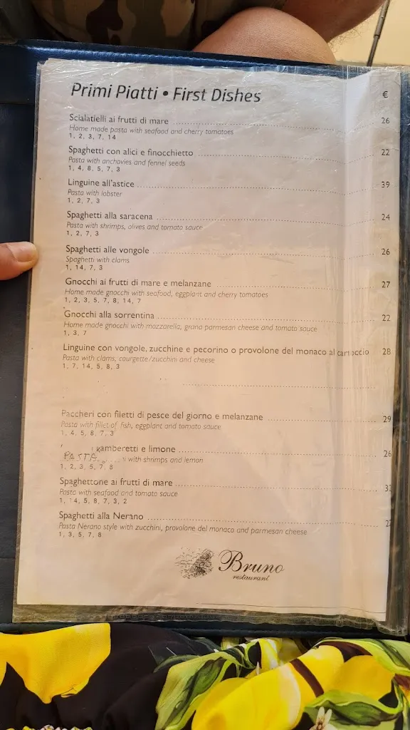 Menu_Ristorante Bruno_Positano_image_3