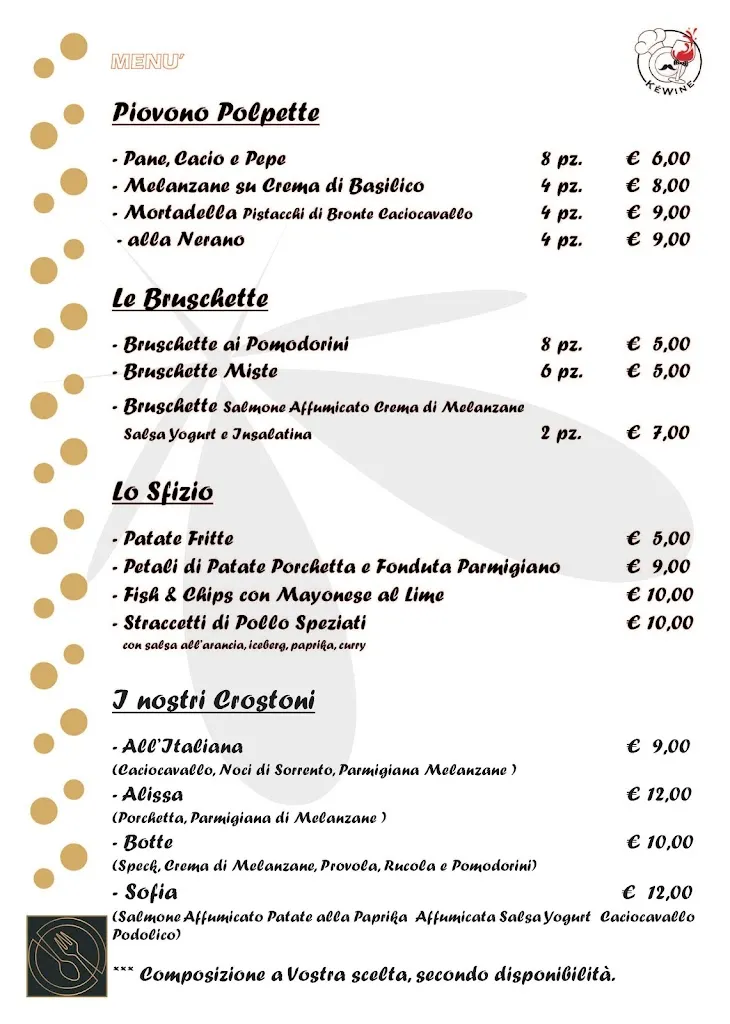 Menu_KéWine_Pomigliano d'Arco_image_1