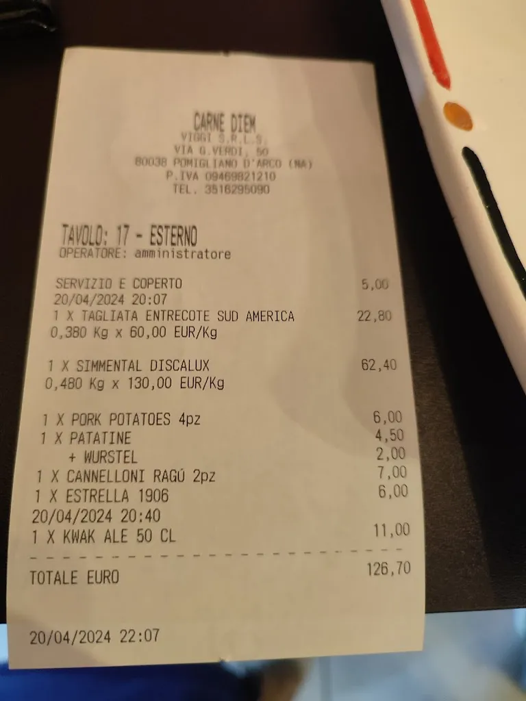 Menu_Carne Diem - Steak House_Pomigliano d'Arco_image_1