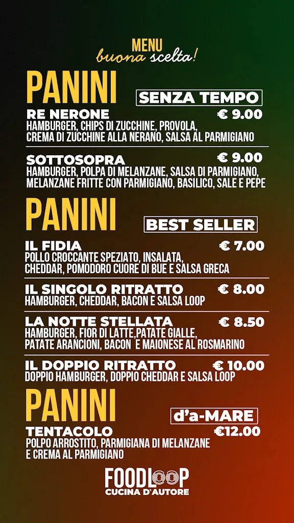 Menu_Food Loop_Pomigliano d'Arco_image_2