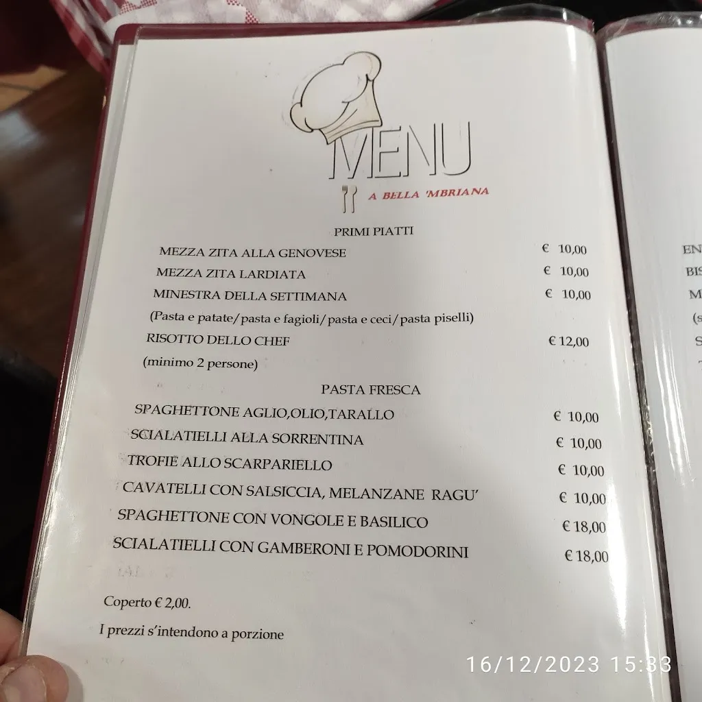 Menu_Osteria A Bella 'Mbriana F.lli Ferraiolo_Pomigliano d'Arco_image_2