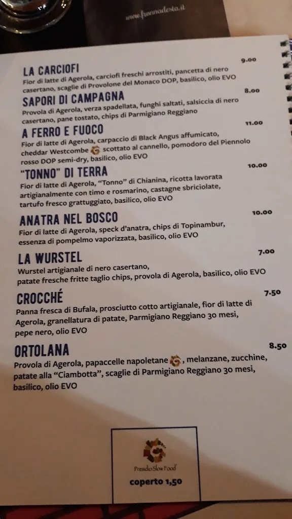 Menu_Fronna d'Està_Pomigliano d'Arco_image_2