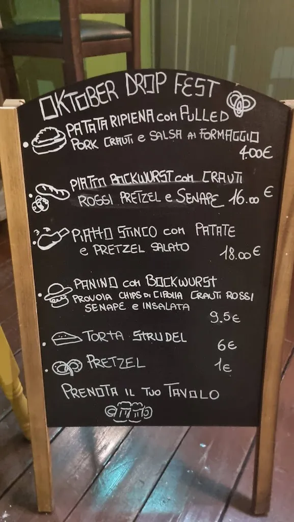 Menu_Drop Beer and food_Pomigliano d'Arco_immagine_1
