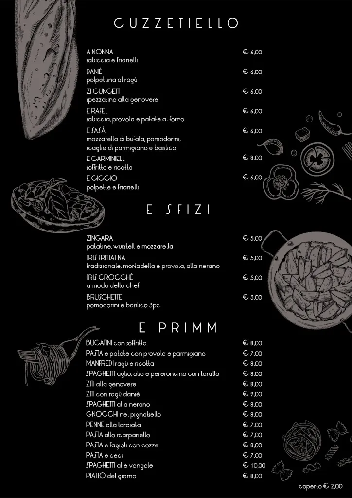 Menu_Daniè trattoria gourmet_Pomigliano d'Arco_image_2