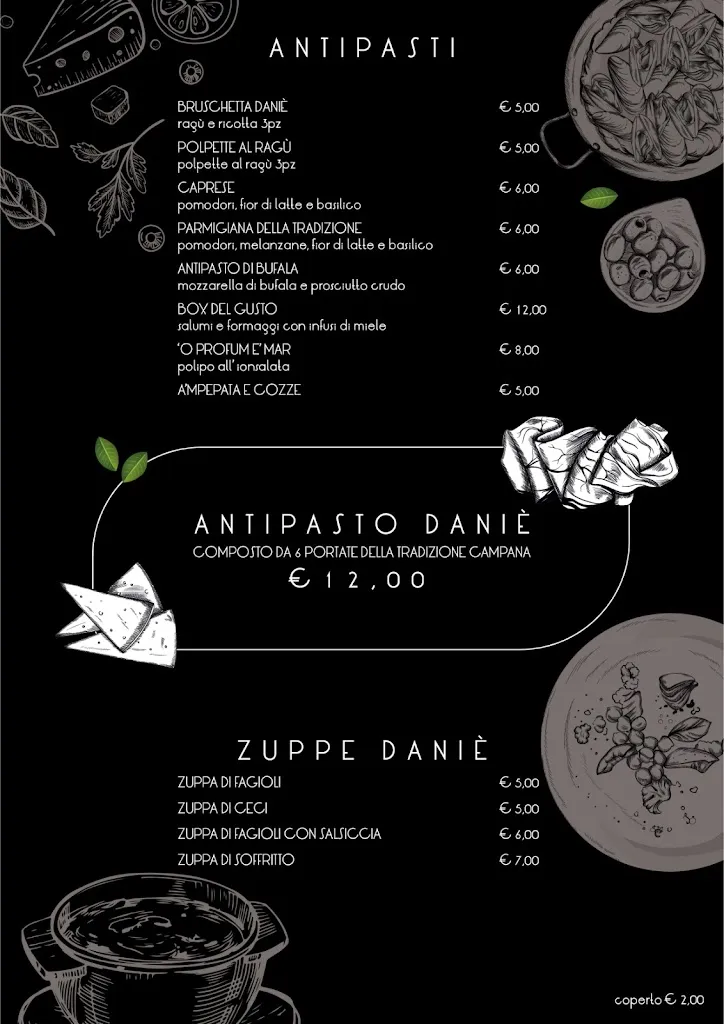 Menu_Daniè trattoria gourmet_Pomigliano d'Arco_image_3
