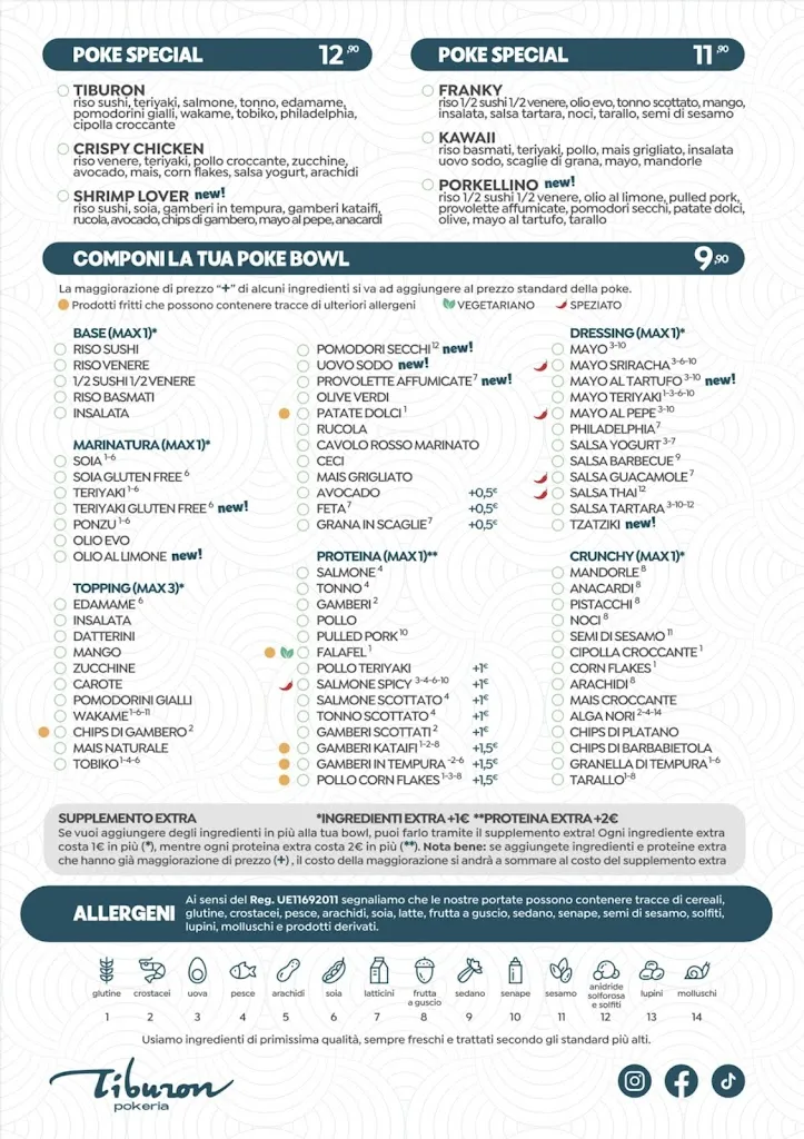 Menu_Pokeria Tiburon Pomigliano d'Arco_Pomigliano d'Arco_immagine_1