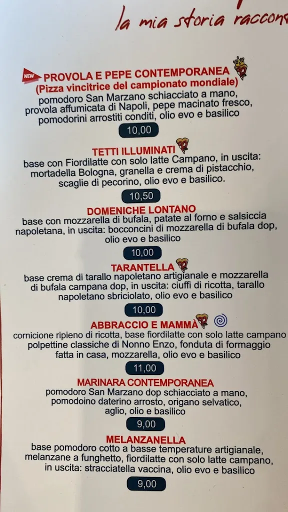 Menu_Pizzeria Vincenzo Capuano Pomigliano D'Arco_Pomigliano d'Arco_image_2