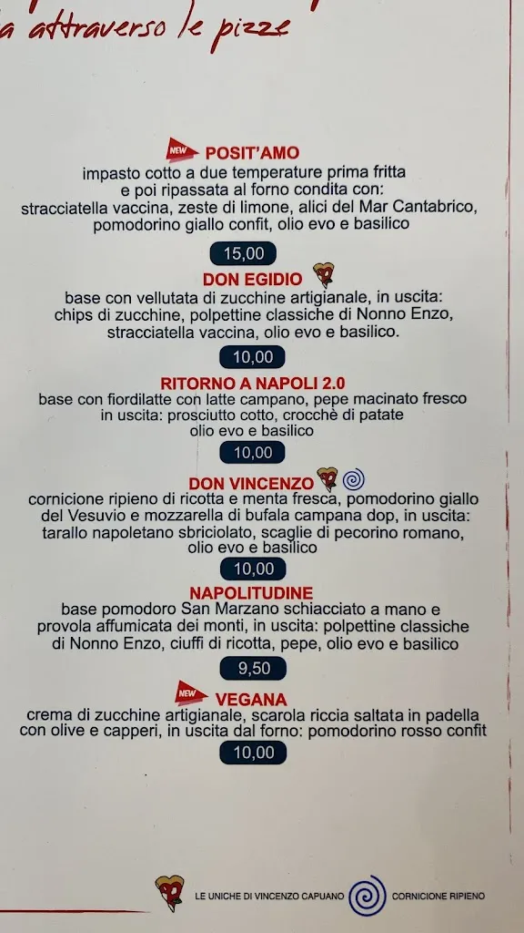 Menu_Pizzeria Vincenzo Capuano Pomigliano D'Arco_Pomigliano d'Arco_image_4