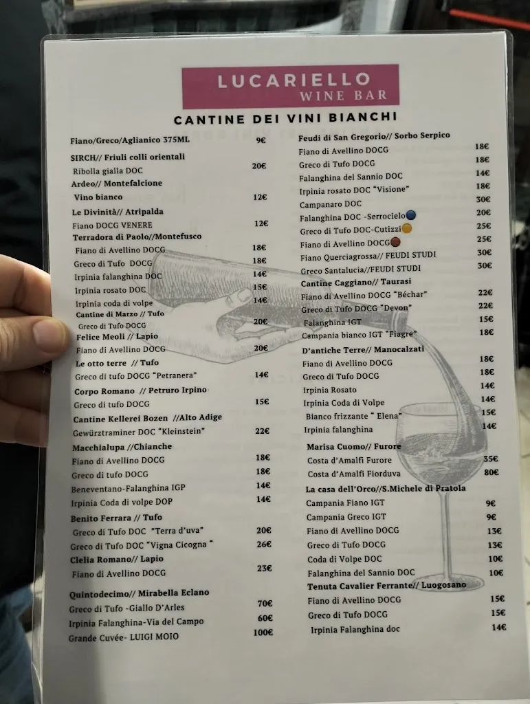 Menu_Lucariello Ristorante_Prata di Principato Ultra_image_1