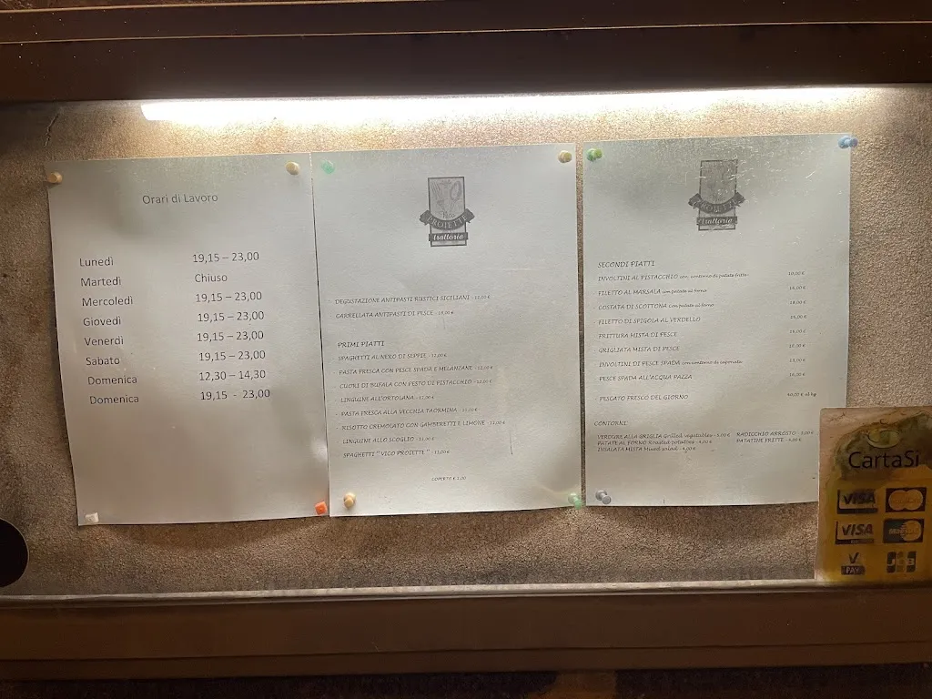 Menu_Ristorante Trattoria Vico Proiette_Pozzillo_immagine_2