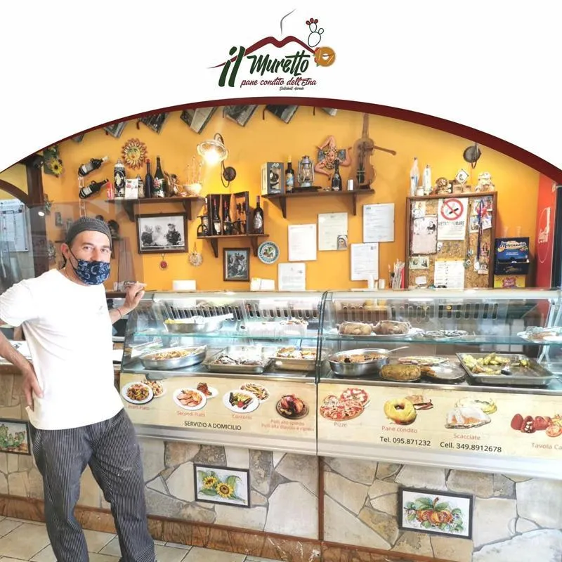 Pane Condito Il Muretto restaurant in Pozzillo