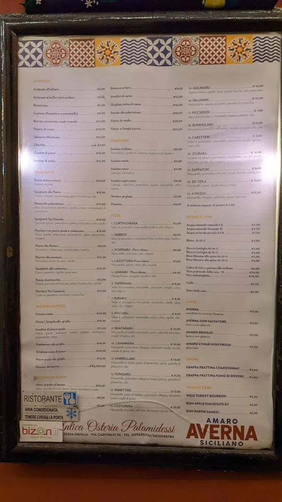 Menu_All'Antica Osteria_Pozzillo_image_3
