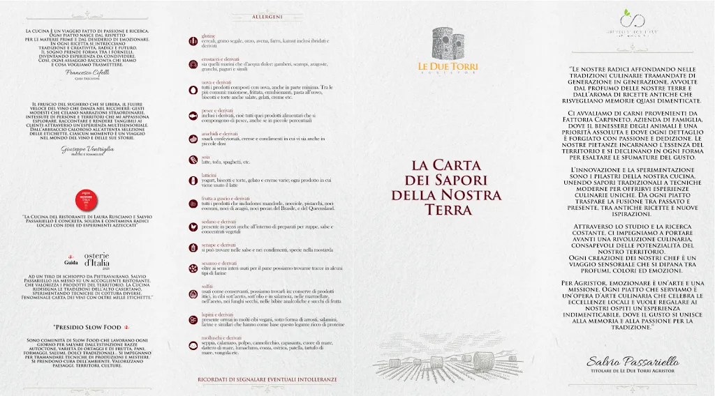 Menu_Agristor Le Due Torri_Presenzano_immagine_2