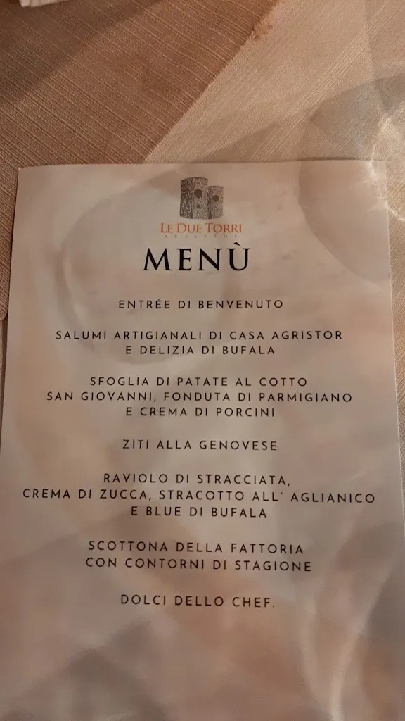 Menu_Agristor Le Due Torri_Presenzano_immagine_4