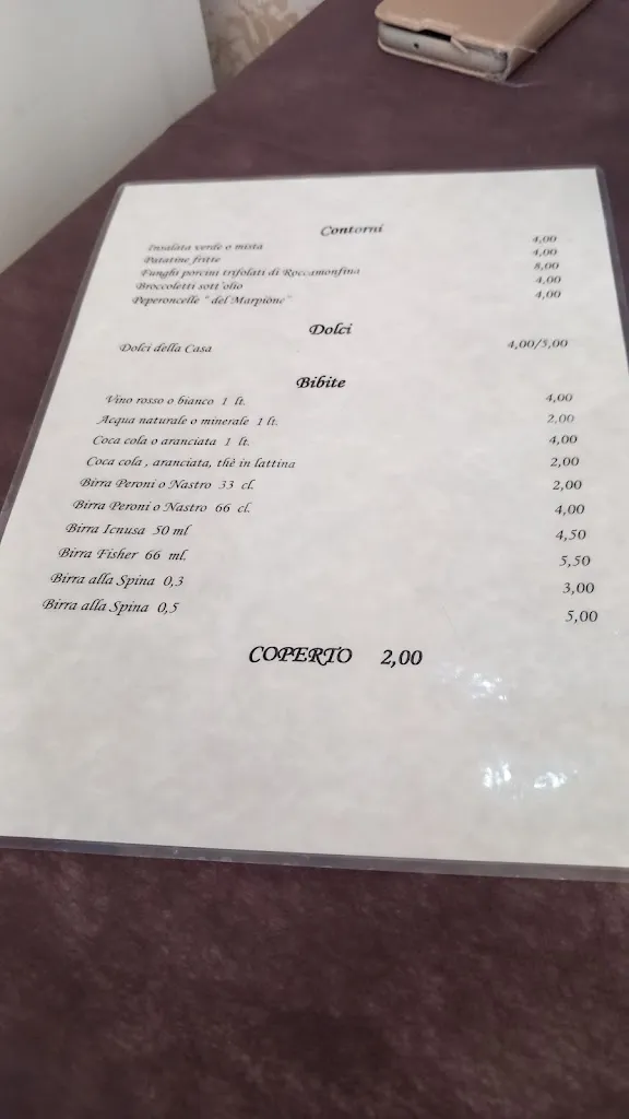 Menu_Ristorante Pizzeria “Il Vulcano “ dal Marpione_Roccamonfina_image_1