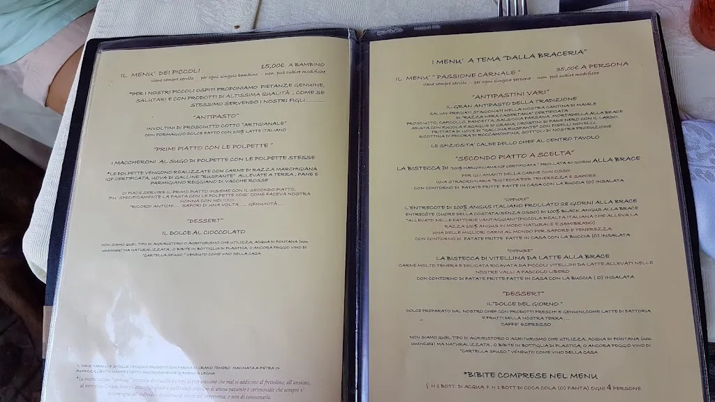 Menu_Il Castagneto Oasi Di Campagna Roccamonfina_Roccamonfina_immagine_2