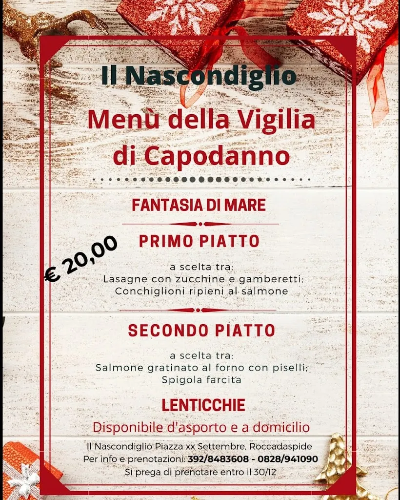 Menu_Ristorante Il Nascondiglio De Rosa Fabrizio_Roccadaspide_image_1