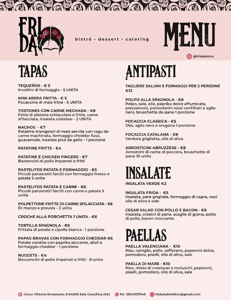Menu_FRIDA BISTRÓ_Sala Consilina_image_1