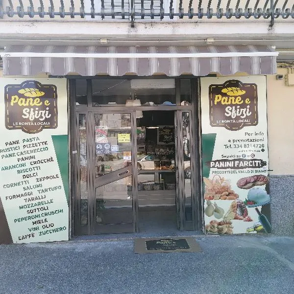 Pane e sfizi restaurant in Sala Consilina
