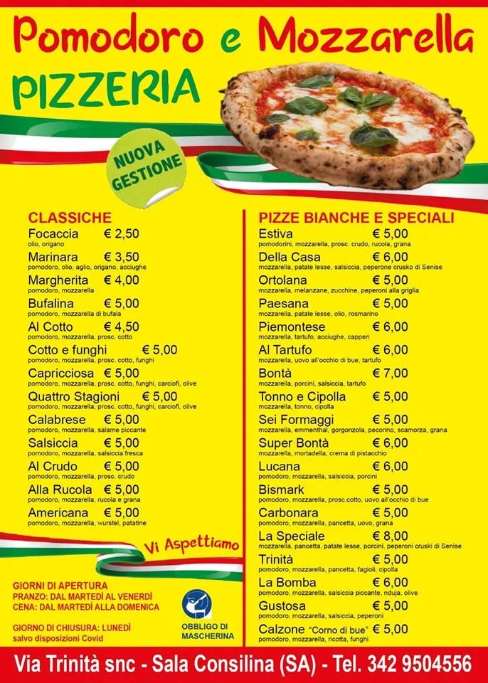 Menu_Pizzeria Pomodoro E Mozzarella_Sala Consilina_image_1