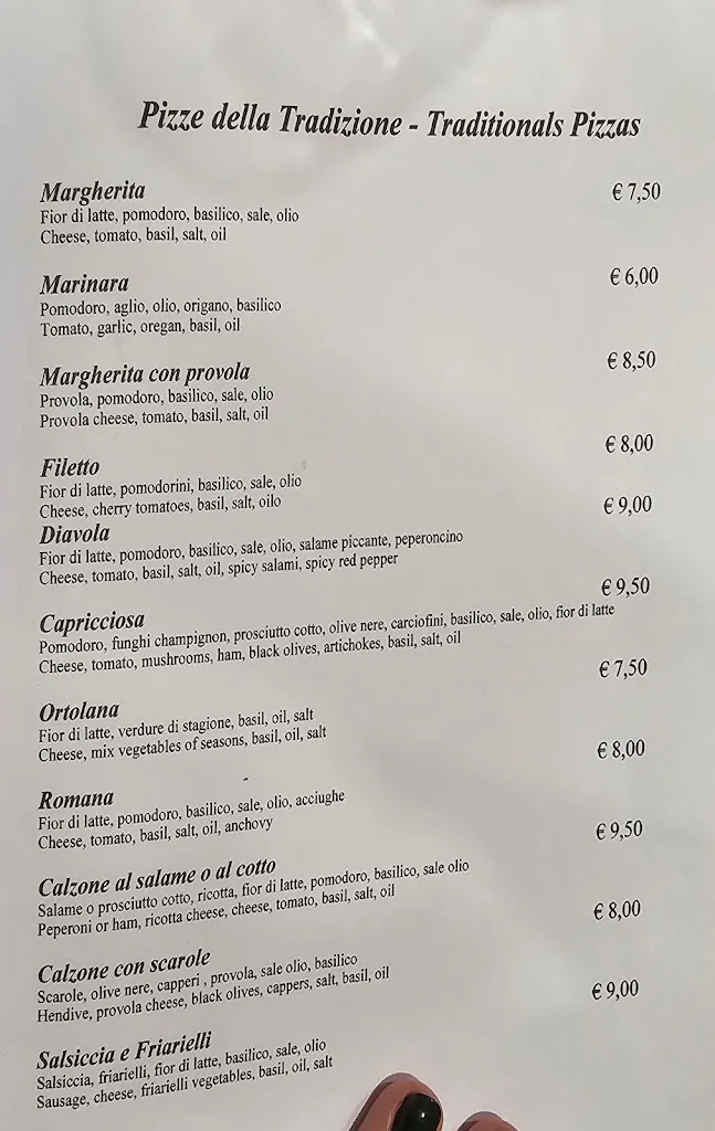 Menu_San Carlo 17 - Trattoria e Pizzeria_San Carlo All'Arena_image_1